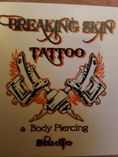 breaking skin tattoo, 54917 National Road, Bridgeport, Reviews and ...