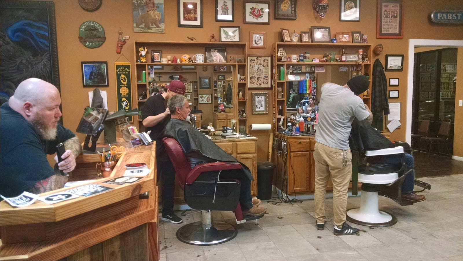 Olde tyme tattoo and barber shop hotsell